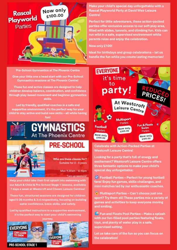 1 Sutton Under 5's Activities Summer Newsletter 2025 Sent 10f2 (dragged) 2