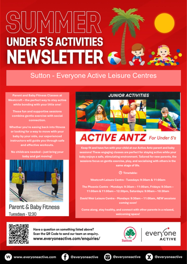 1 Sutton Under 5's Activities Summer Newsletter 2025 Sent 10f2 (dragged)