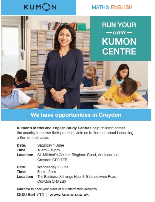 kumon croydon advert june