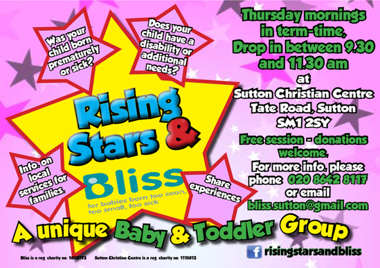 Rising Stars & Bliss Flyer Oct 12