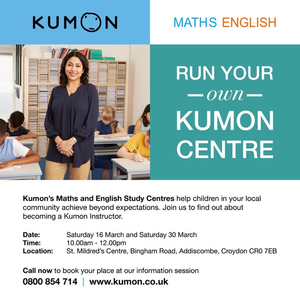 Run Your own Kumon centre Croydon Instagram OStarbuck
