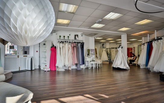 Local bridal clearance stores