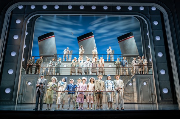 Anything Goes 2022. Full company. Photo by Marc Brenner