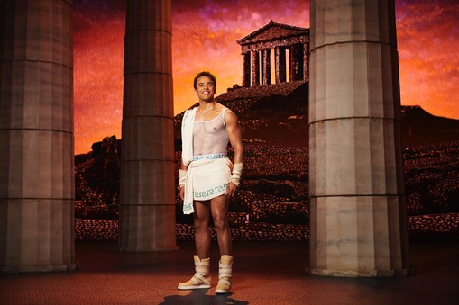 Disney's Hercules (Luke Brady) Photo by Matt Crockett ©Disney