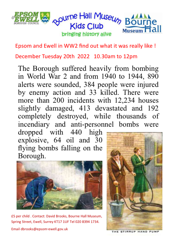 Epsom and Ewell in WW2