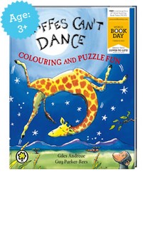 Giraffes Cant Dance Colouring and Puzzle