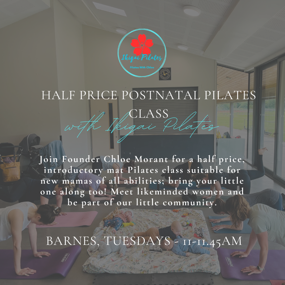 Half Price Postnatal Pilates Class copy 2