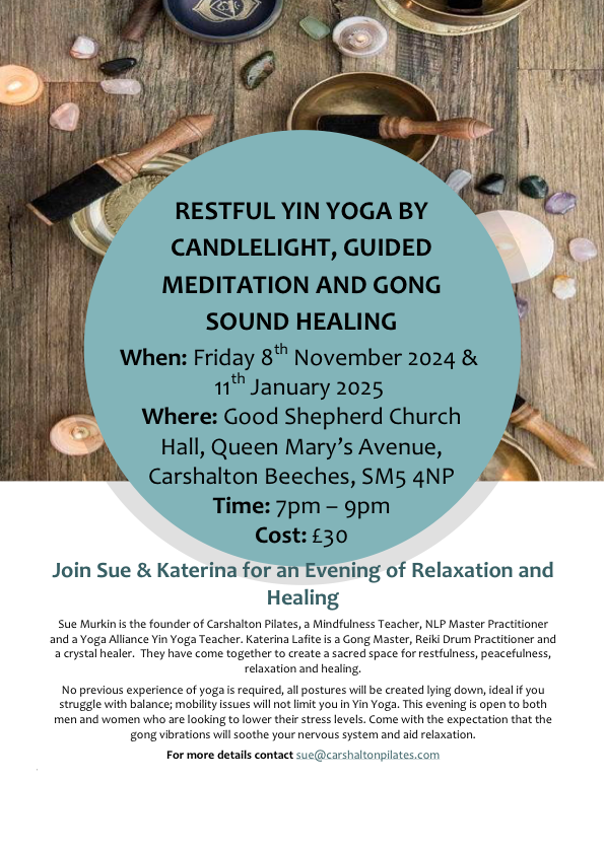 Restful Yin Yoga by candlelight