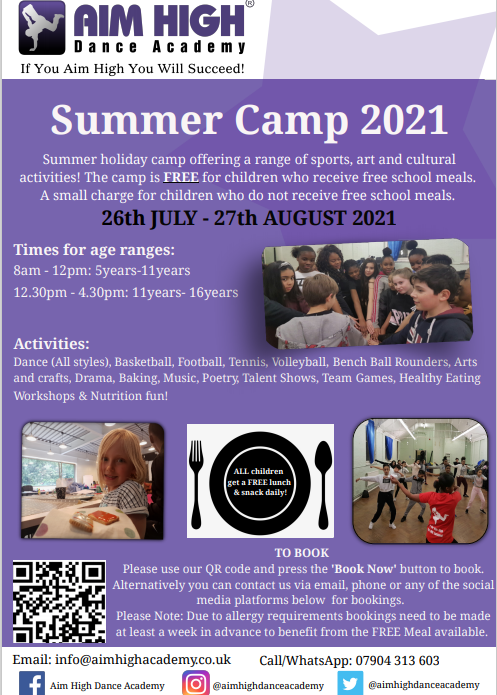 Summer 2021 Camp